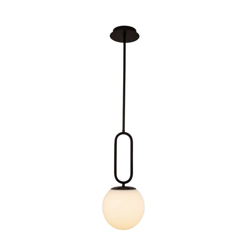 Prospect One Light Pendant in Black