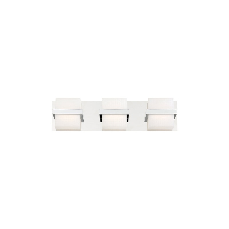 Raylan LED Bathbar in Chrome