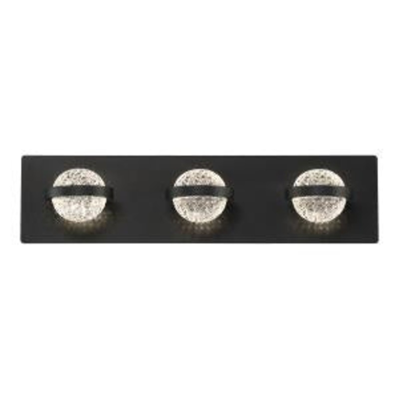 Ryder LED Bathbar in Black