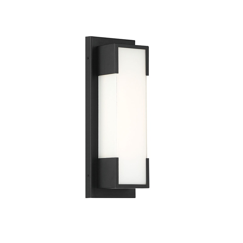 Thornhill LED Outdoor Wall Mount in Black