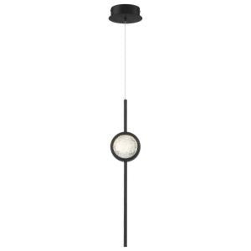 Barletta LED Pendant in Black Anodized Aluminum