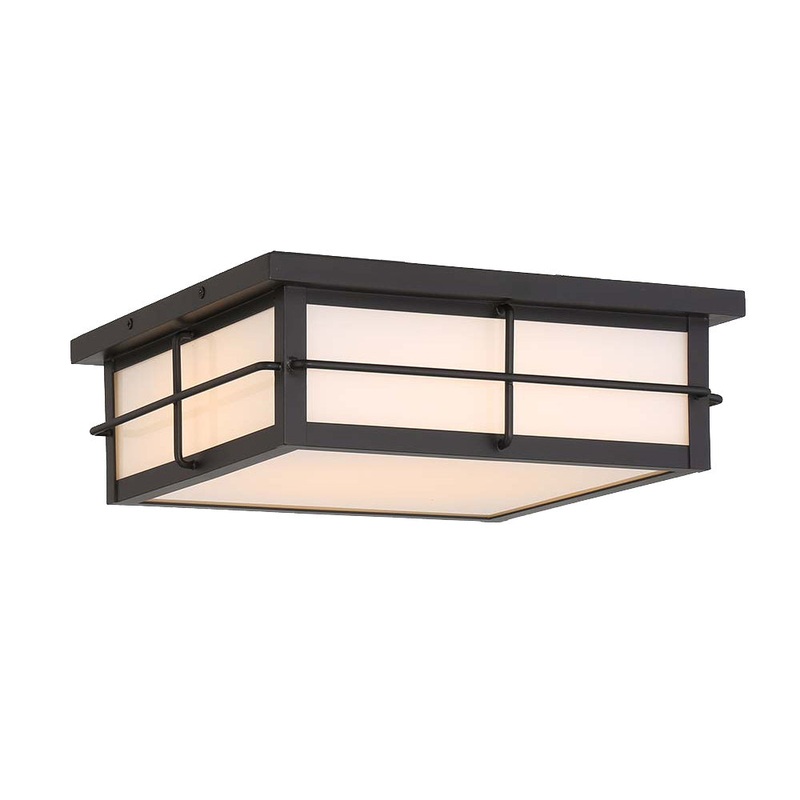 Bensa LED Flushmount in Black