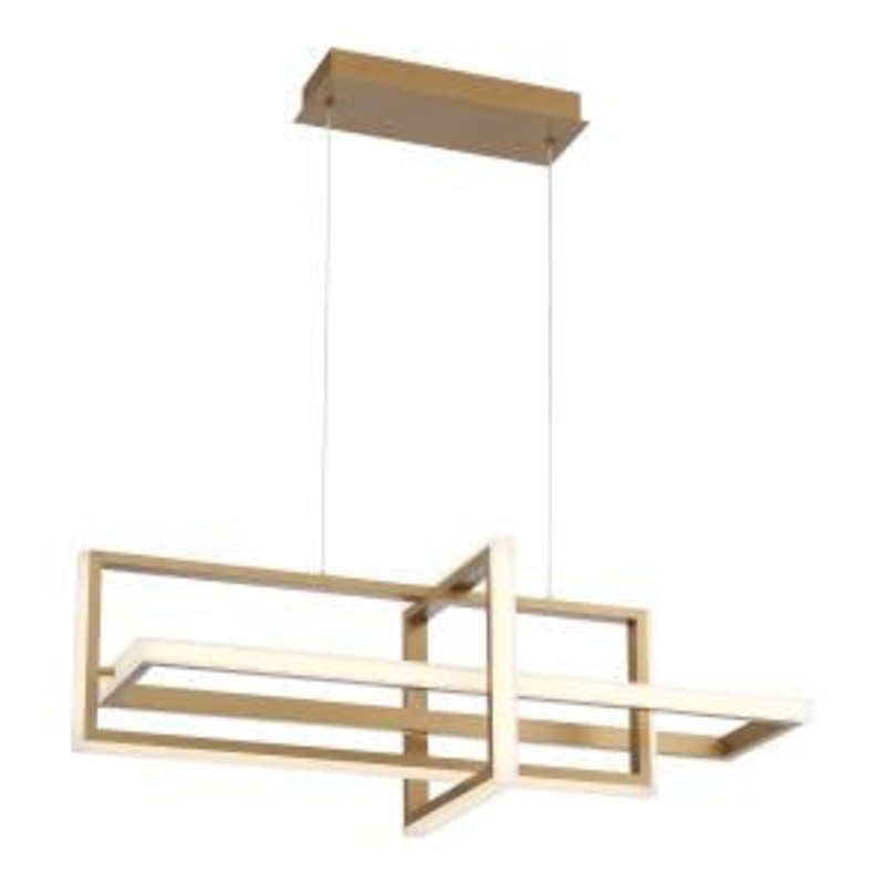 Bordo LED Chandelier in Gold