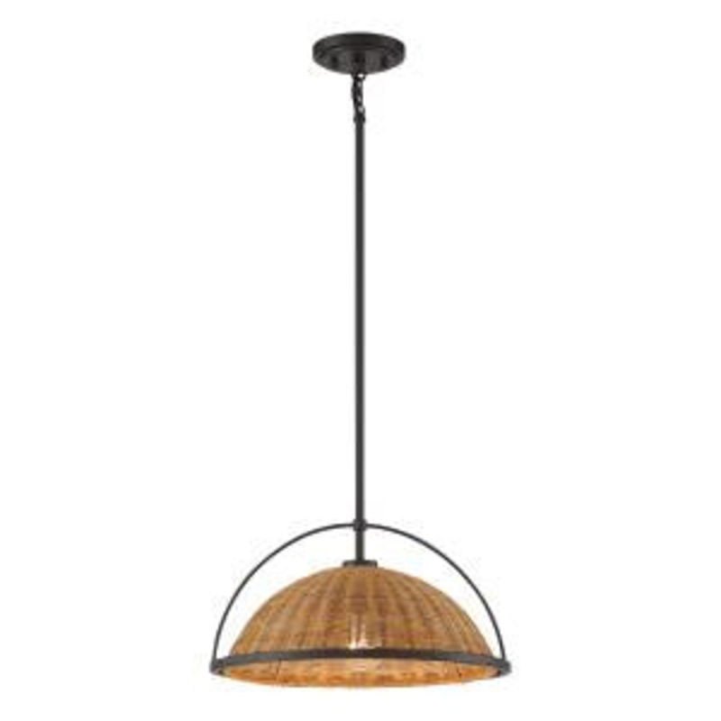 Celeste Three Light Semiflush Mount in Bronze