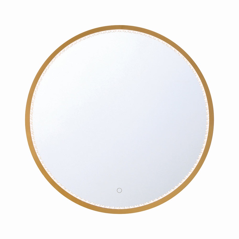 Cerissa LED Mirror in Gold