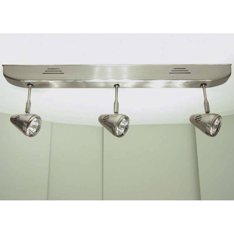 Conico 3 Spot S Nkl in Satin Nickel