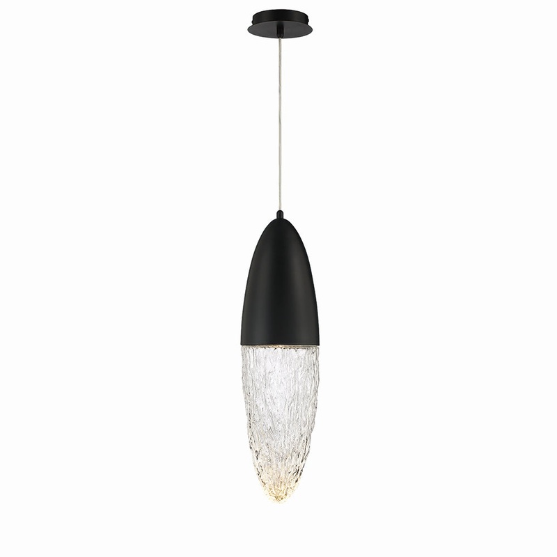 Ecrou One Light Pendant in Black