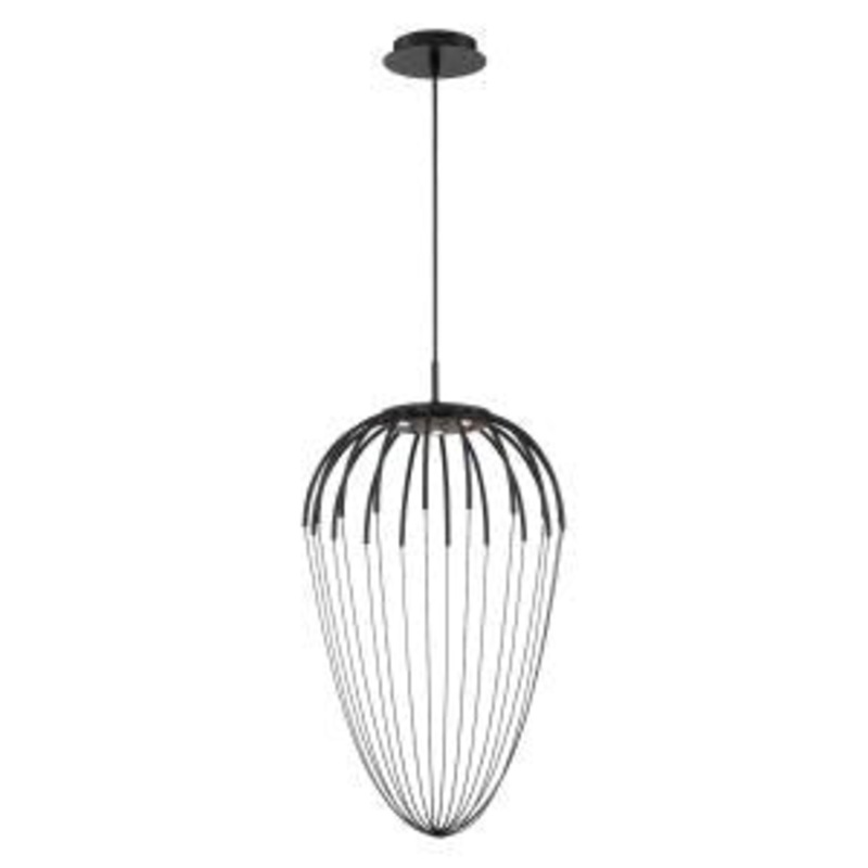 Frusta LED Pendant in Black