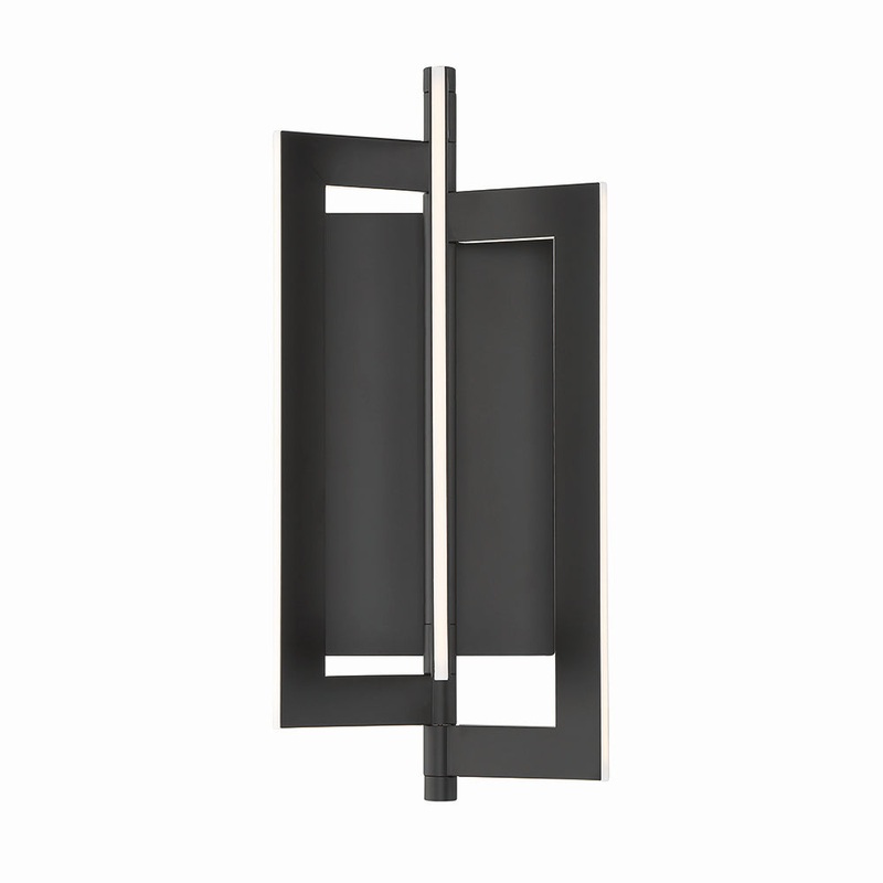 Livra LED Wall Sconce in Black