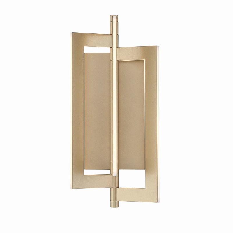 Livra LED Wall Sconce in Gold