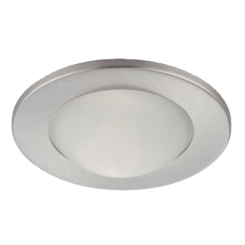 Shower Dome in Satin Nickel