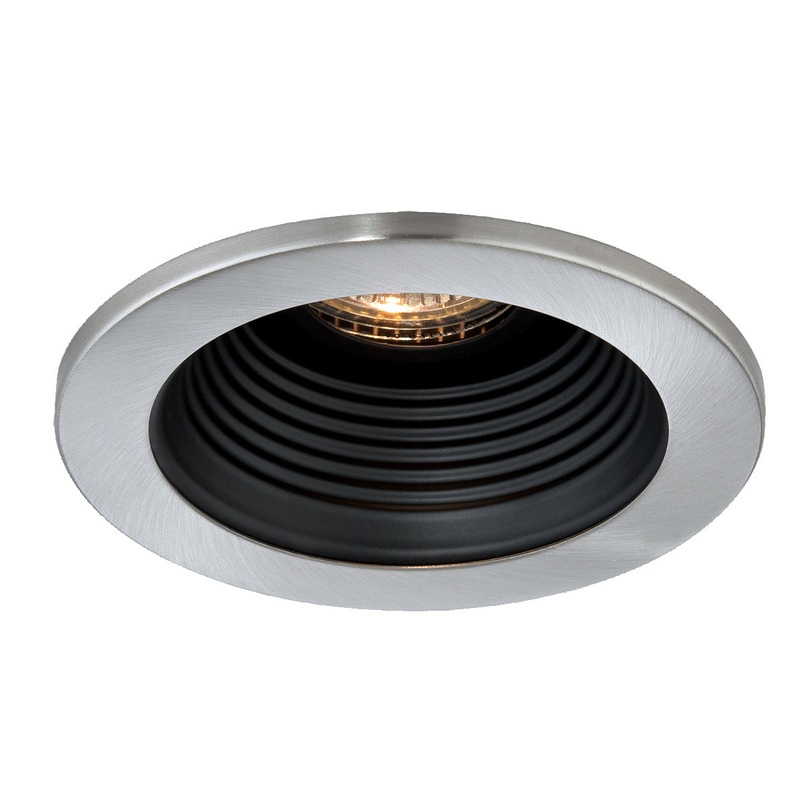 Step Baffle in Satin Nickel