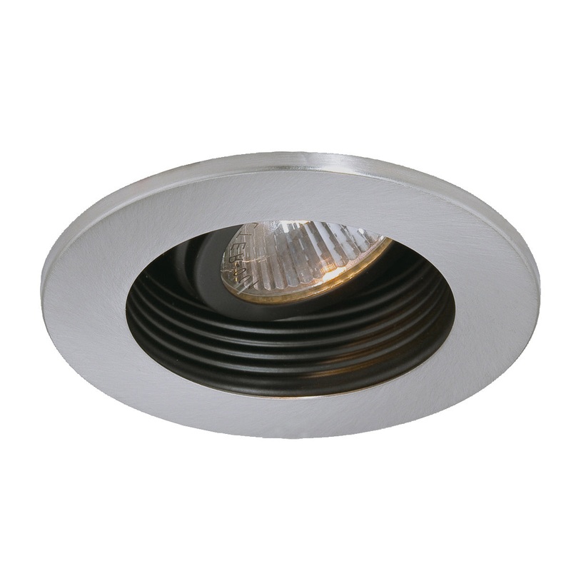 Stepped Baffle in Satin Nickel