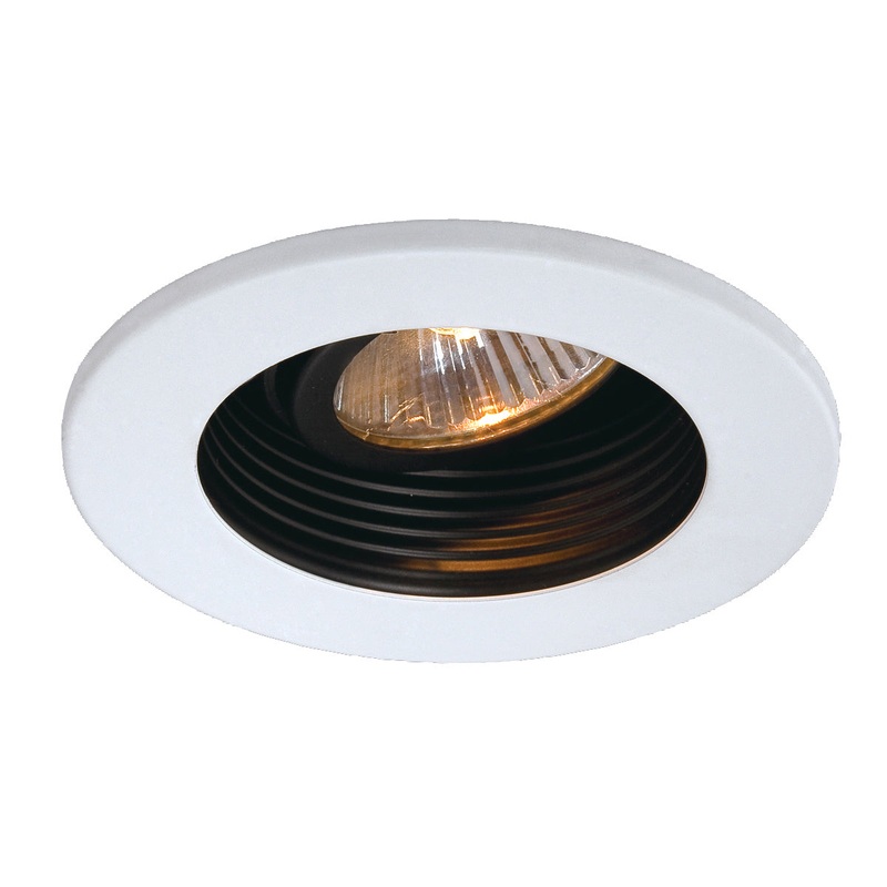 Stepped Baffle in White