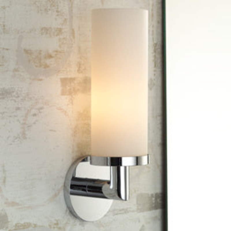 Sydney One Light Wall Sconce in Chrome