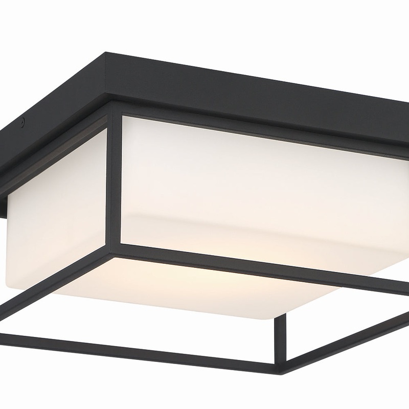 Tamar LED Flushmount in Black