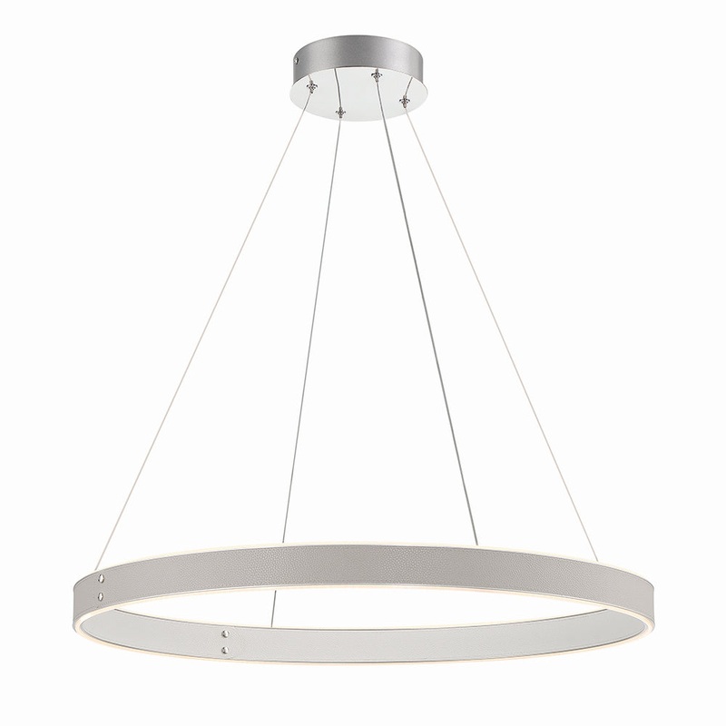 Verdura LED Chandelier in Grey / White