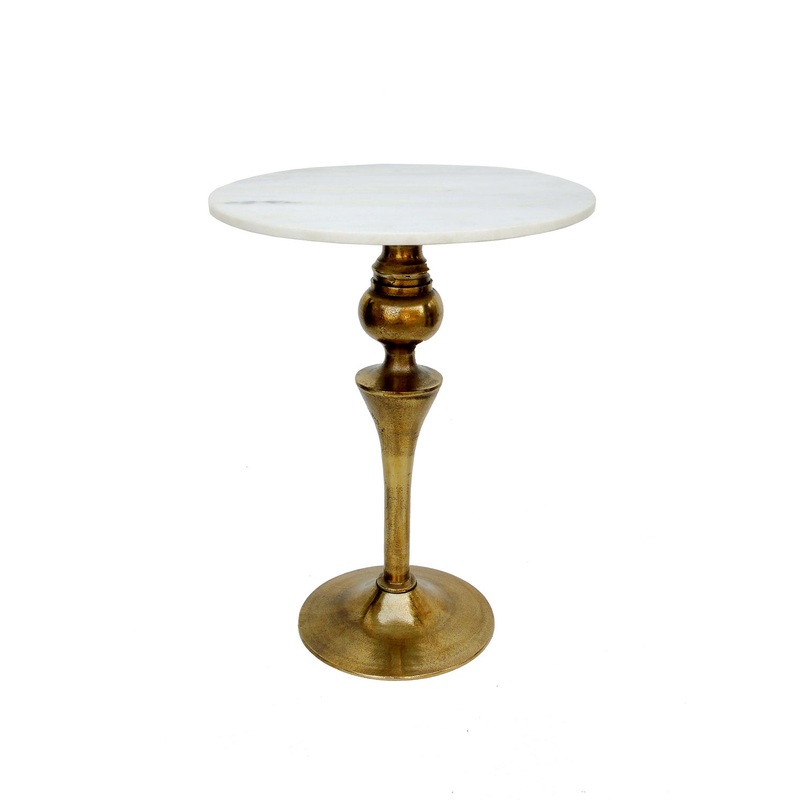 Accent Furniture in Antique Brass