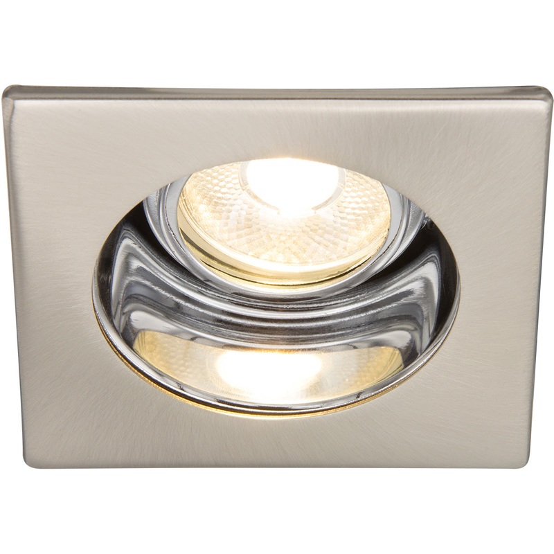 Adjustable Trim in Brushed Nickel w/ Clear