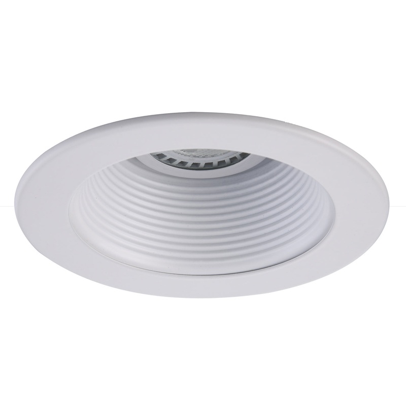 Baffle Trim in Matte White