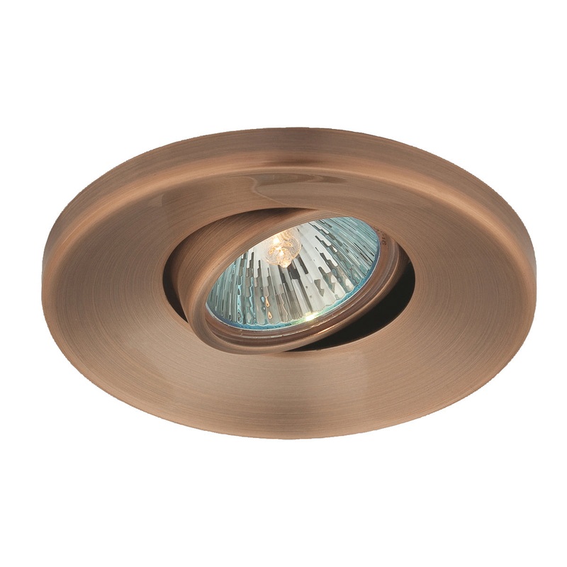 Convex Gimbal in Antique Brass