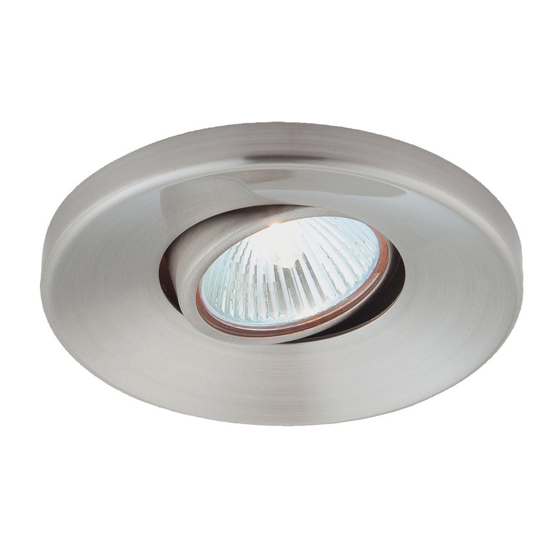 Convex Gimbal in Satin Nickel