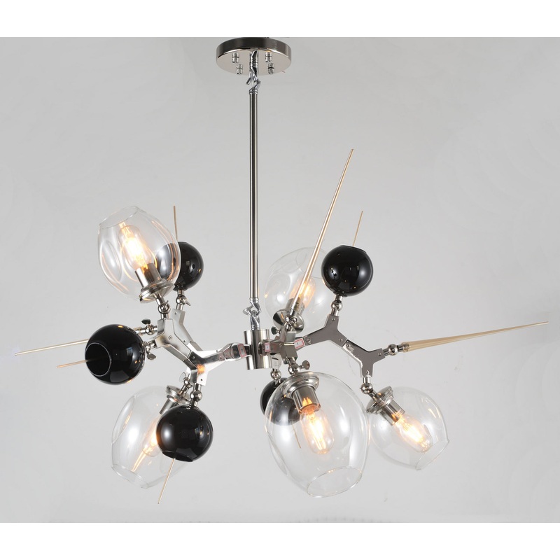 Five Light Ceiling Fixture in Gold