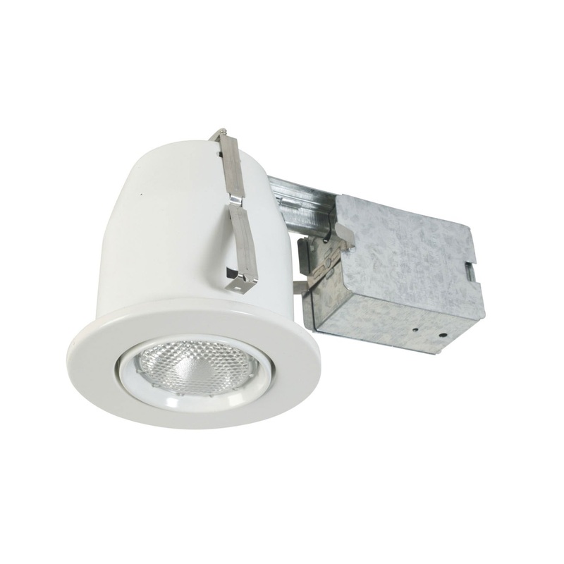 Hsng/Trim Kit 4`` Gimb Par 20 in White