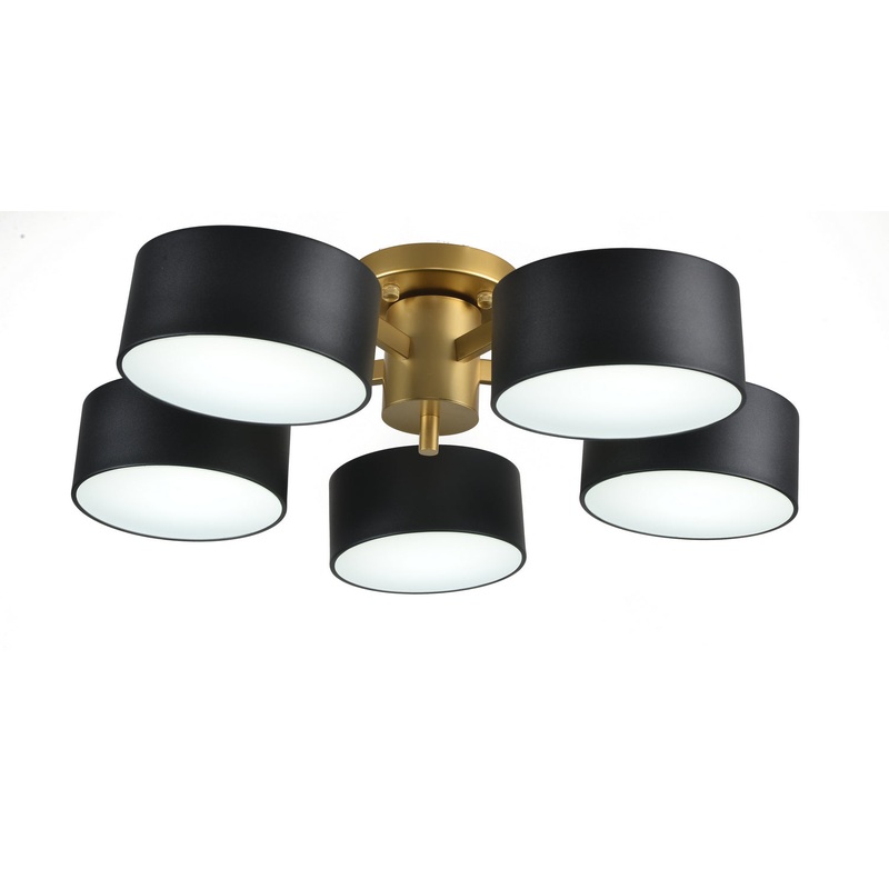 LED Flush Mount in Gold