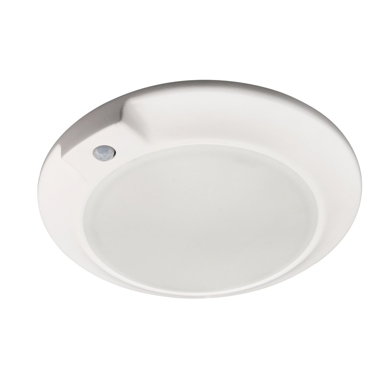 LED Flush Mount in Matte White
