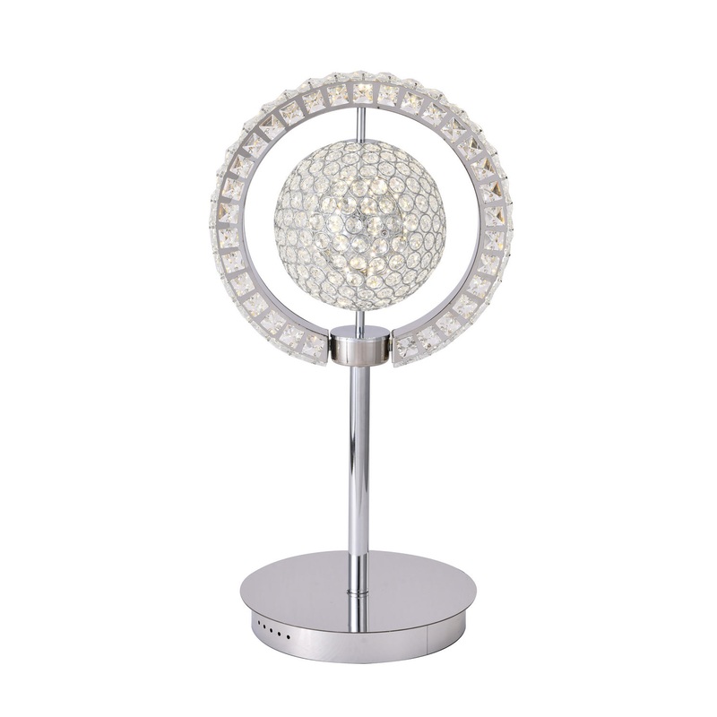 LED Table Lamp in Chrome