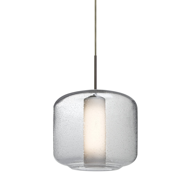 Niles One Light Pendant in Bronze