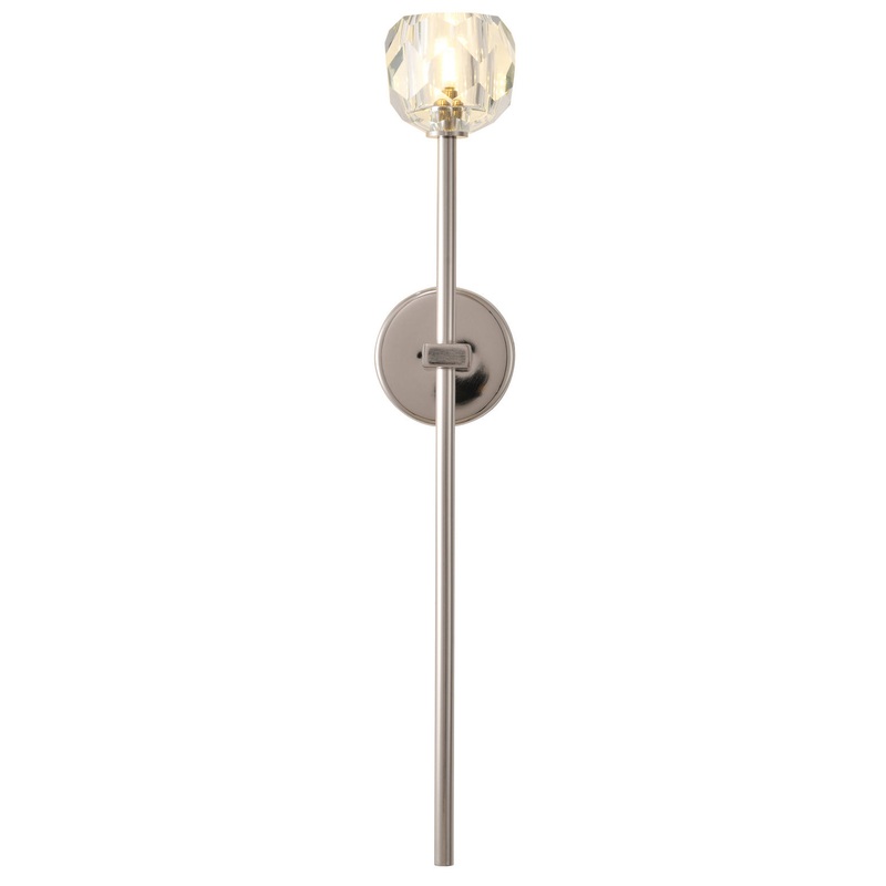 One Light Wall Sconce in Polished Nickel