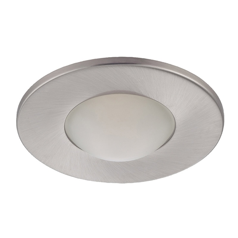 Showr Dome in Satin Nickel