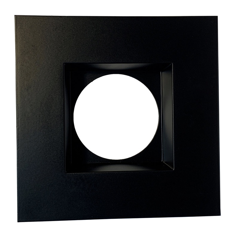 Square Trim in Matte Black
