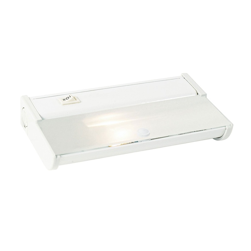 Under Cabinet One Light Undercabinet in White