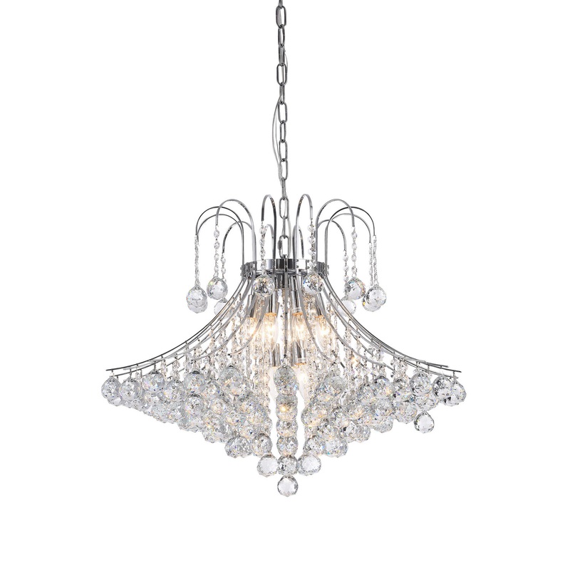 11 Light Chandelier in Chrome