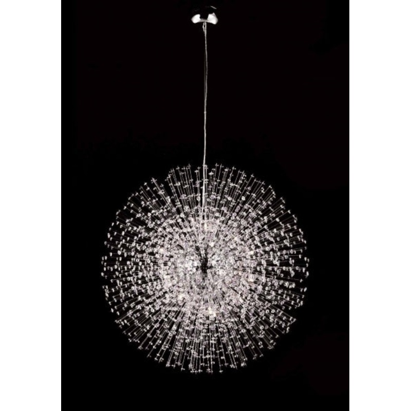 22 Light Chandelier in Chrome