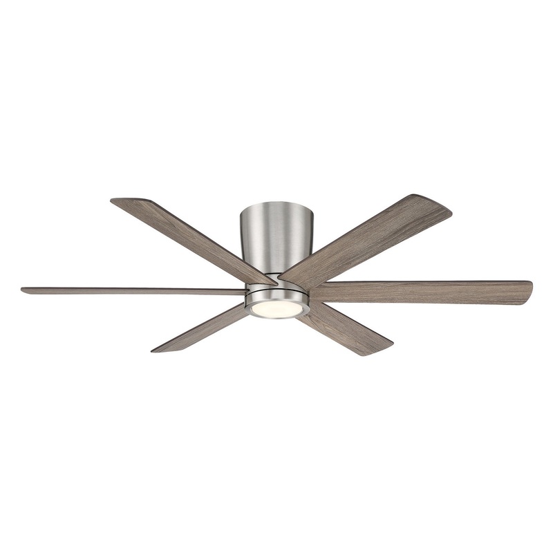 Coldwater 52``Ceiling Fan in Nickel