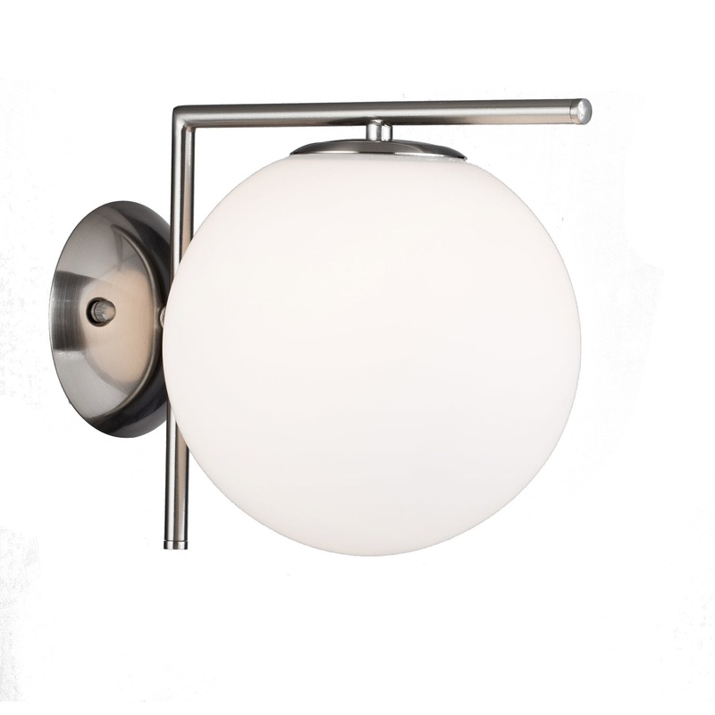 LED Wall Sconce in Satin Nickel