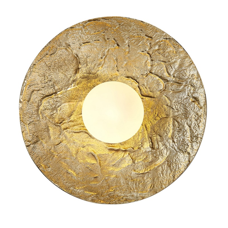 LED Wall Sconce in Stainless Steel & Glass