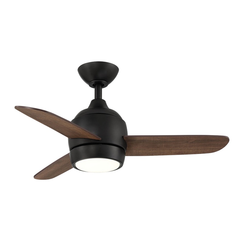 The Mini 36``Ceiling Fan in Matte Black