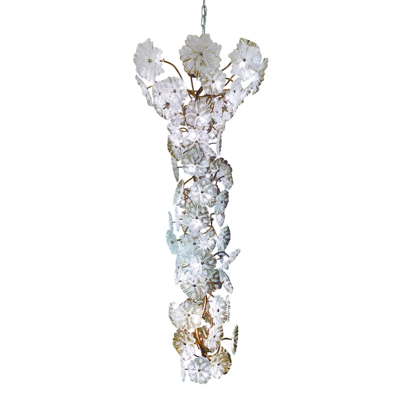 30 Light Chandelier in Antique Bronze