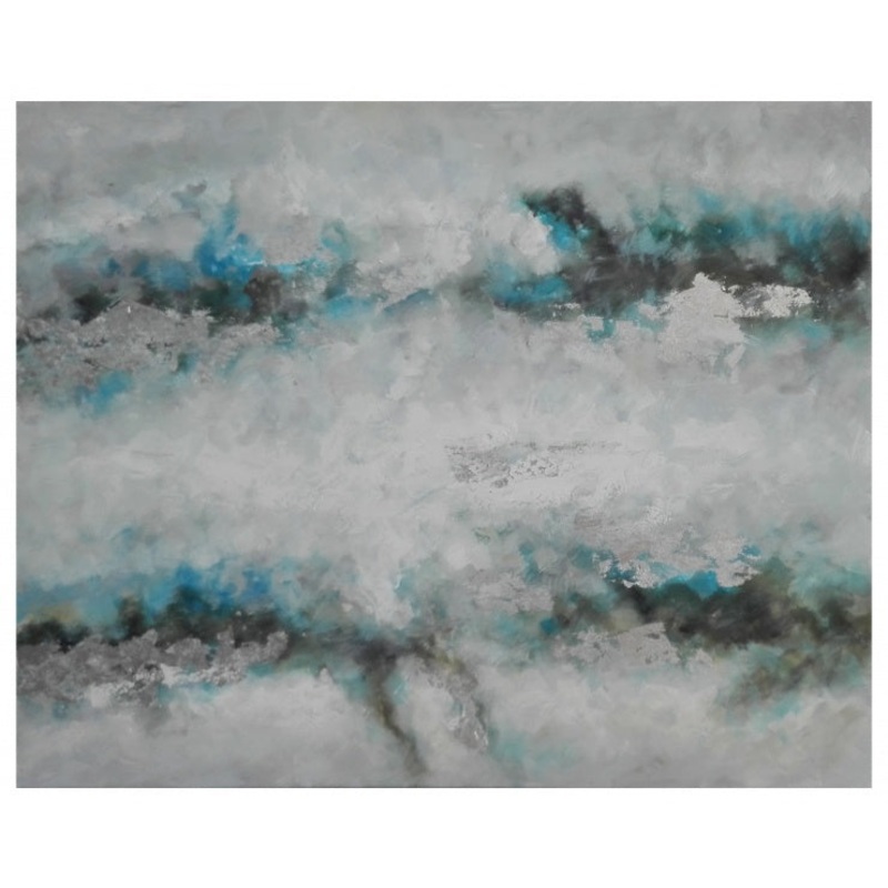 Art Painting in Blue & White