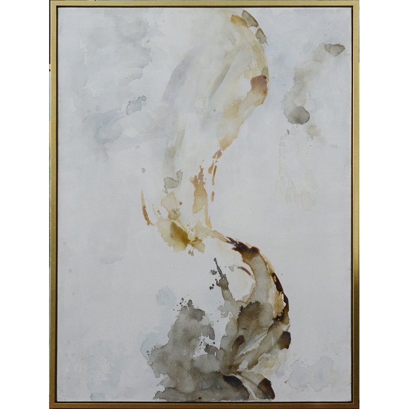 Art Painting in Gold & Black