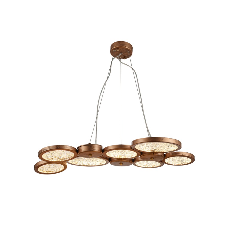 LED Lighting in Antique Gold