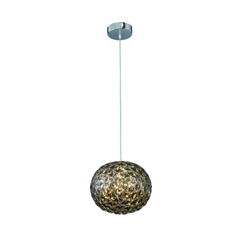 LED Pendant in Smoke