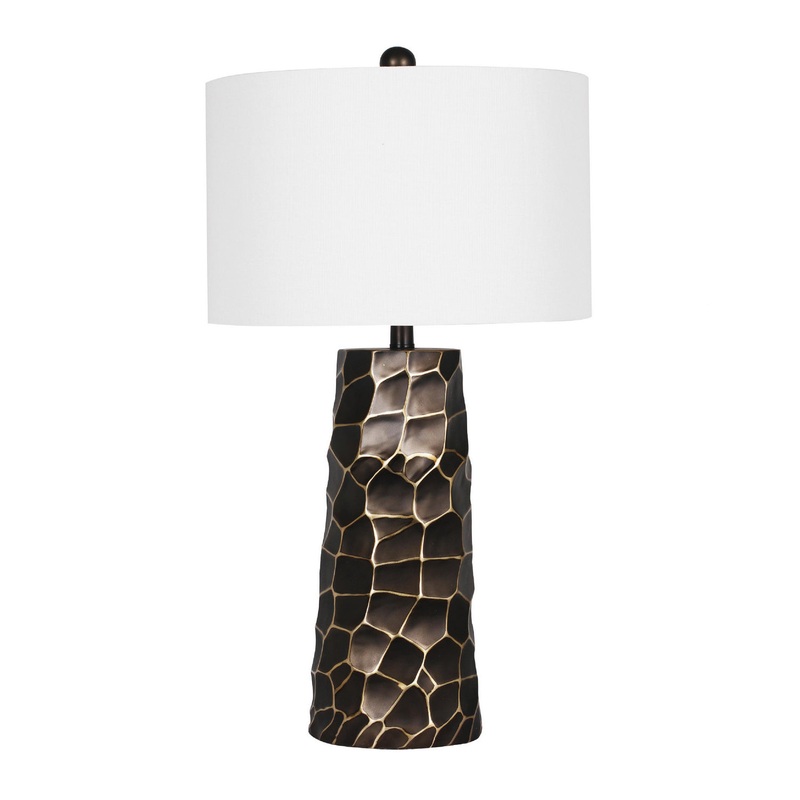 One Light Table Lamp in Oil Rebbed Bronze