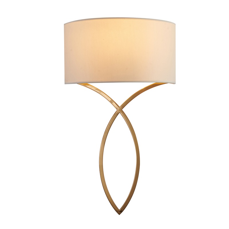 One Light Wall Sconce in Antique Brass