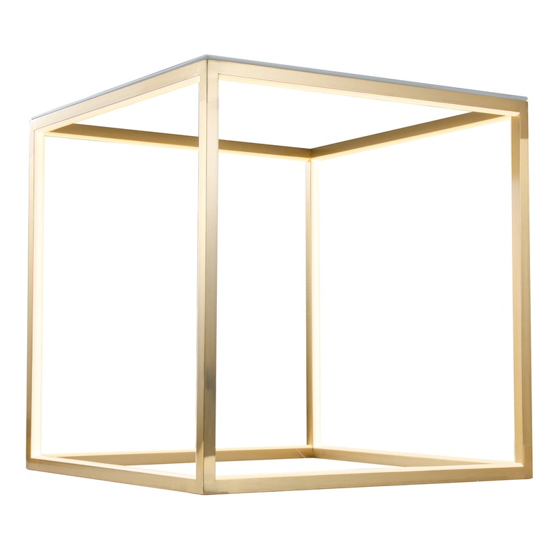 Side Table in Gold